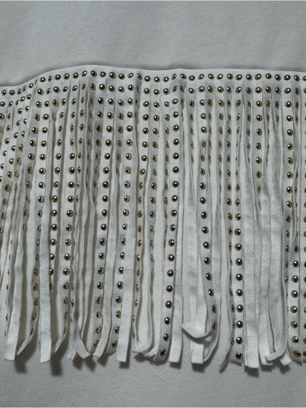 Fringed Studded Short Top 06-0239 - Picture 3 of 9